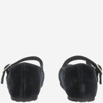 BALLERINE SANTA CLARITA IN VELLUTO 1030802 BLACK BIRKENSTOCK 