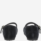 BALLERINE SANTA CLARITA IN VELLUTO 1030802 BLACK BIRKENSTOCK 