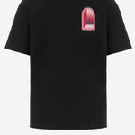 T-SHIRT IN COTONE CON STAMPA MSS26JTS001 11 CASABLANCA 