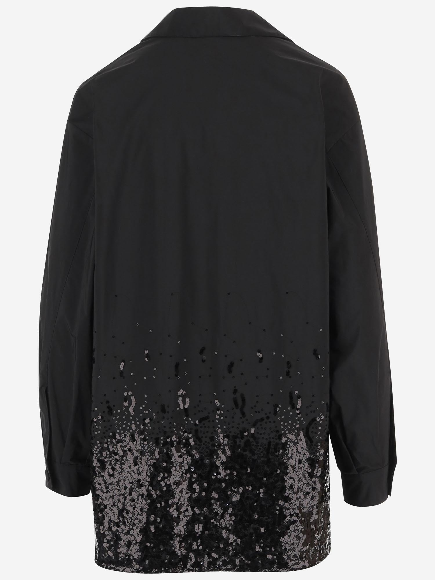 Giacca con paillettes S2637 7000709 SOI 