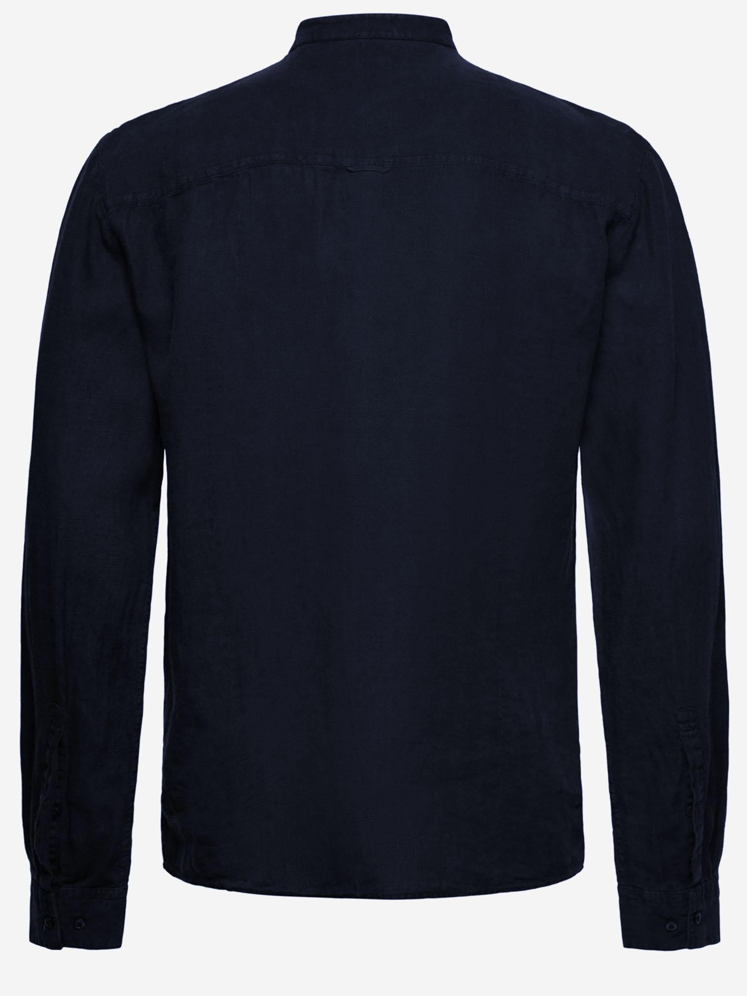 CAMICIA IN LINO 50490740 405 HUGO BOSS 