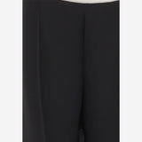 Pantaloni Fabien in seta 11010W3326 BLK THE ROW 