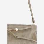 BORSA LAUREN IN PELLE LUCIDA LAURENBACALL LAMBSKINTOASTEDCOCONUT BENEDETTA BRUZZICHES 