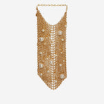 BORSA PERLA PEARLBAG SILVERGOLD SILVIA GNECCHI 