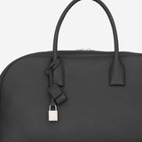 BORSA DA BOWLING DUFFLE IN PELLE MARTELLATA 862256 AAGAD1000 SAINT LAURENT 