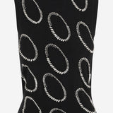 TOP IN LANA CON MOTIVO APPLICATO 011207 3700900 DRIES VAN NOTEN 