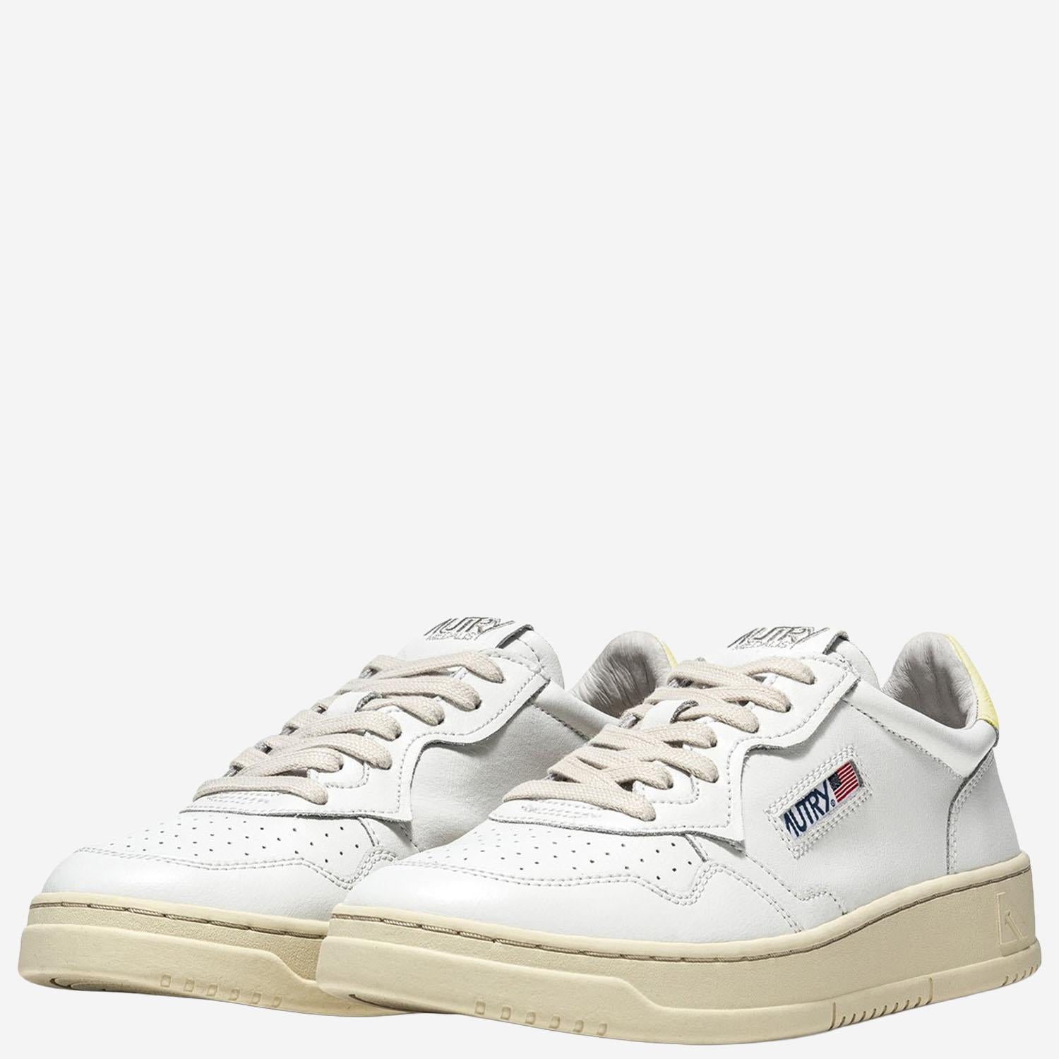 SNEAKERS MEDALIST LOW AULWLL09 LEATLEATWHTLEMOM AUTRY 