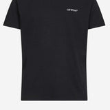 T-SHIRT IN COTONE CON LOGO 44MAA027S26J001 0001 OFF-WHITE 