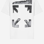 T-SHIRT IN COTONE CON LOGO 44MAA027S26J001 1000 OFF-WHITE 
