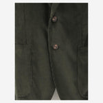 GIACCA MONOPETTO IN VELLUTO DI COTONE STRETCH 1SMC22K 300009V1182 TAGLIATORE 