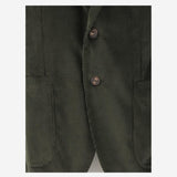 GIACCA MONOPETTO IN VELLUTO DI COTONE STRETCH 1SMC22K 300009V1182 TAGLIATORE 