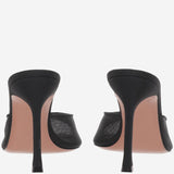 Mules Alexa in mesh ALEXAMESHSLIPPER BLACK AMINA MUADDI 