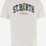 T-SHIRT IN COTONE CON  LOGO ARN0004 00580I MC2 SAINT BARTH 
