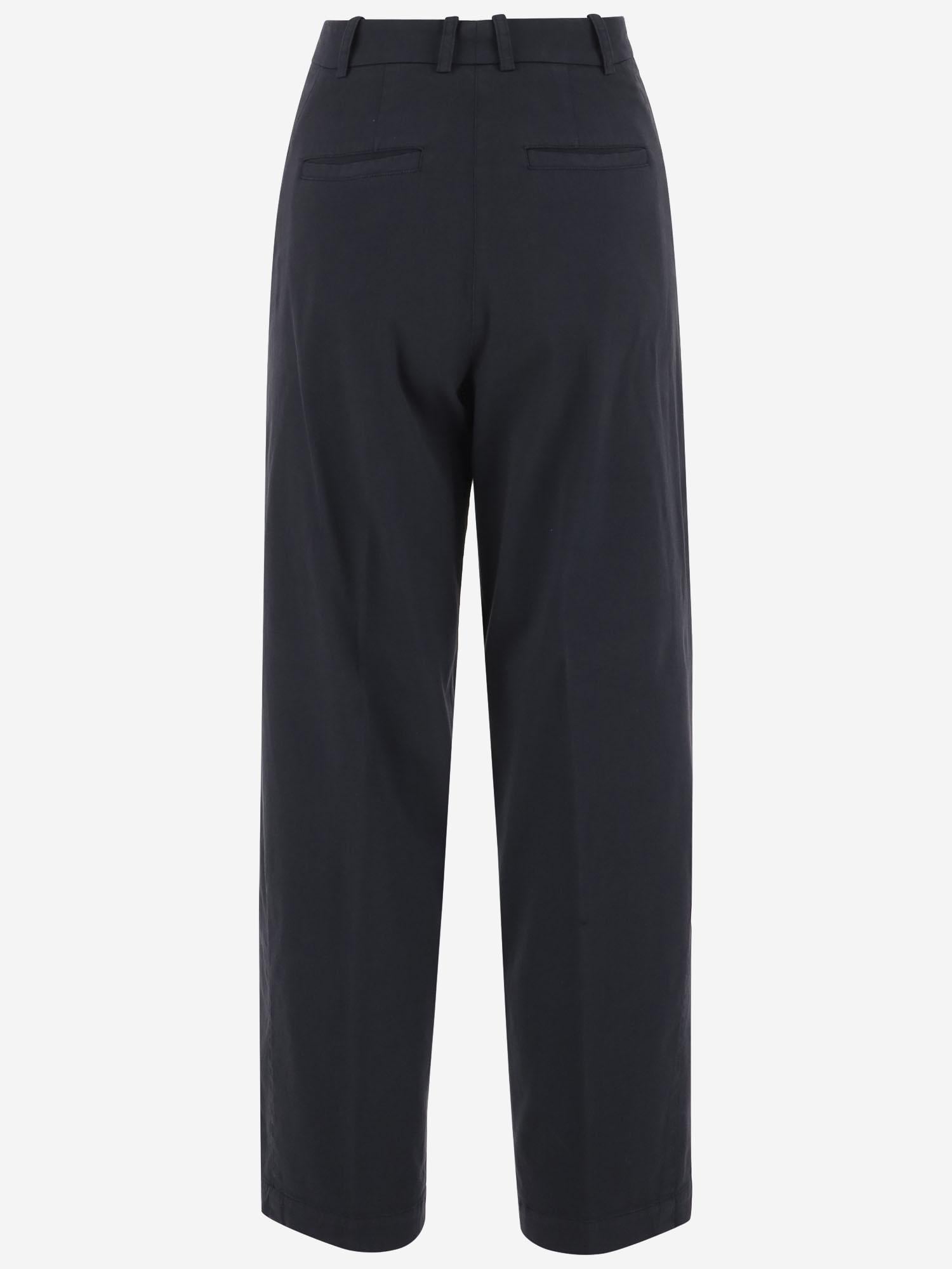 PANTALONI IN COTONE STRETCH SANDRA D 8815 QL2 