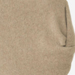 SCIALLE IN MISTO ALPACA CON SPALLA ANNODATA AW25A2574Y306 HUSK LAUREN MANOOGIAN 