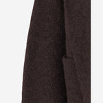 CAPPOTTO IN MISTO BABY ALPACA E LANA MERINO AW25C1180Y119 MERLOT LAUREN MANOOGIAN 