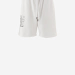 PANTALONI CORTI HERALDIC ARROW IN COTONE 44MCI013S26F004100 1000 OFF-WHITE 