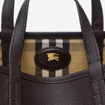 TOTE BLOOMSBURY MINI REVERSIBILE? 8119627 PEATSAND BURBERRY 