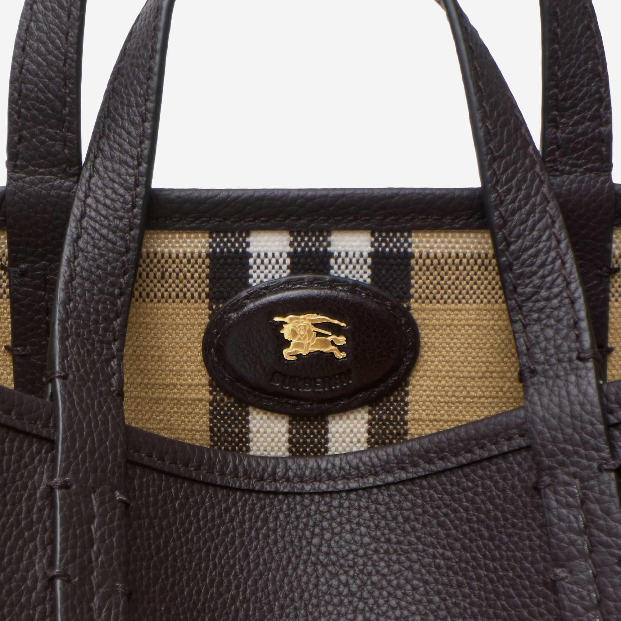TOTE BLOOMSBURY MINI REVERSIBILE? 8119627 PEATSAND BURBERRY 