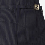 PANTALONI IN LANA GESSATA FR6673 AW7IF0QG3 FENDI 