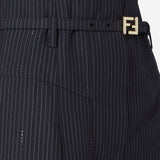 PANTALONI IN LANA GESSATA FR6673 AW7IF0QG3 FENDI 