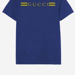T-SHIRT IN COTONE CON LOGO 547559 XJHBQ4276 GUCCI KIDS 