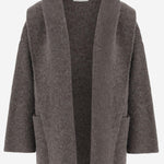 CAPPOTTO IN MISTO BABY ALPACA E LANA MERINO AW25C1180Y119 BLACKENED LAUREN MANOOGIAN 