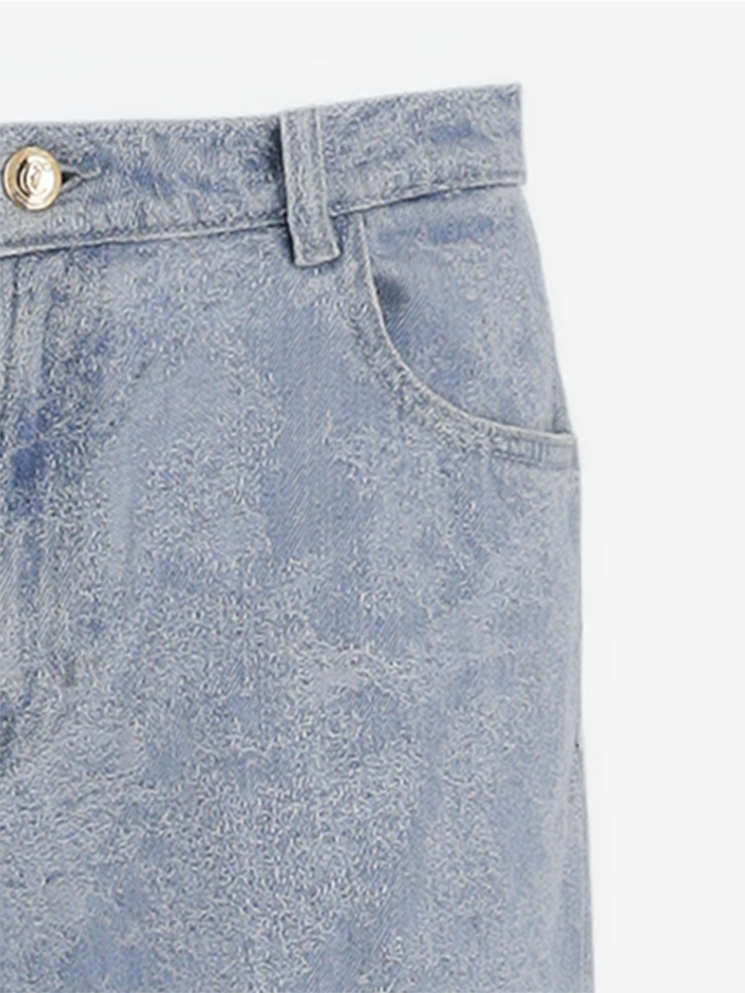 JEANS IN DENIM DI COTONE 80PAB5L8 DW135SWE904 JUST CAVALLI 