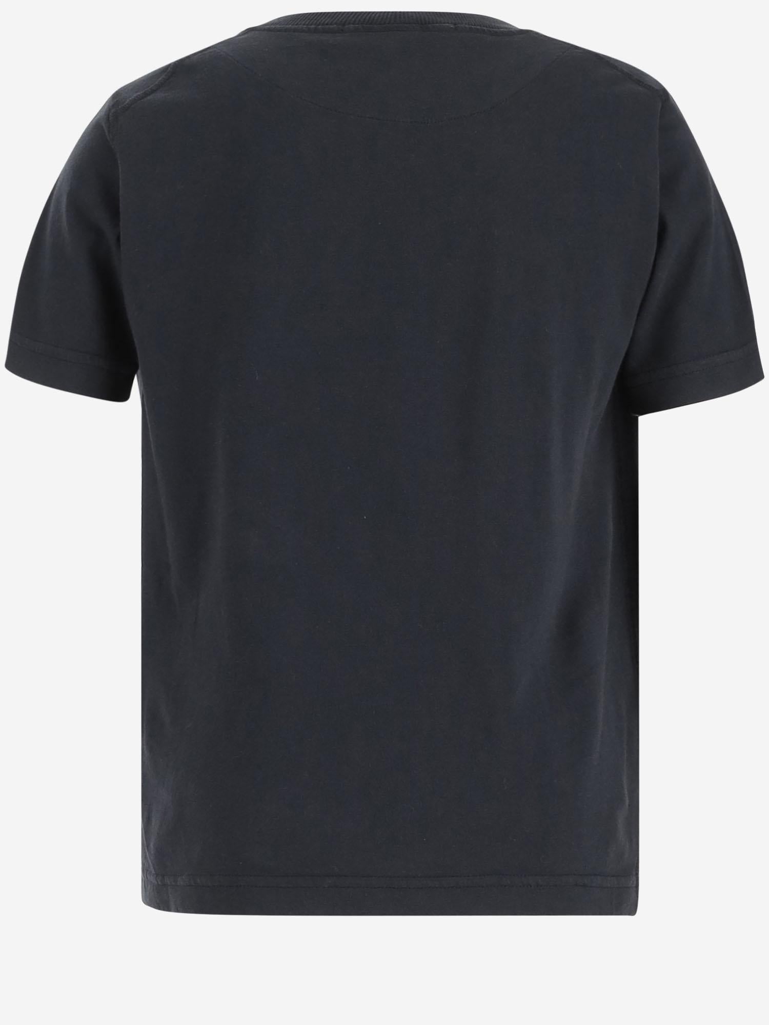 T-SHIRT IN COTONE CON LOGO 2100006 S0050V0020 STONE ISLAND KIDS 