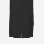 GONNA MIDI IN ACETATO E VISCOSA 6252K21098 DEEPBLACK CARVEN 