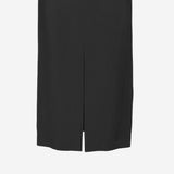 GONNA MIDI IN ACETATO E VISCOSA 6252K21098 DEEPBLACK CARVEN 