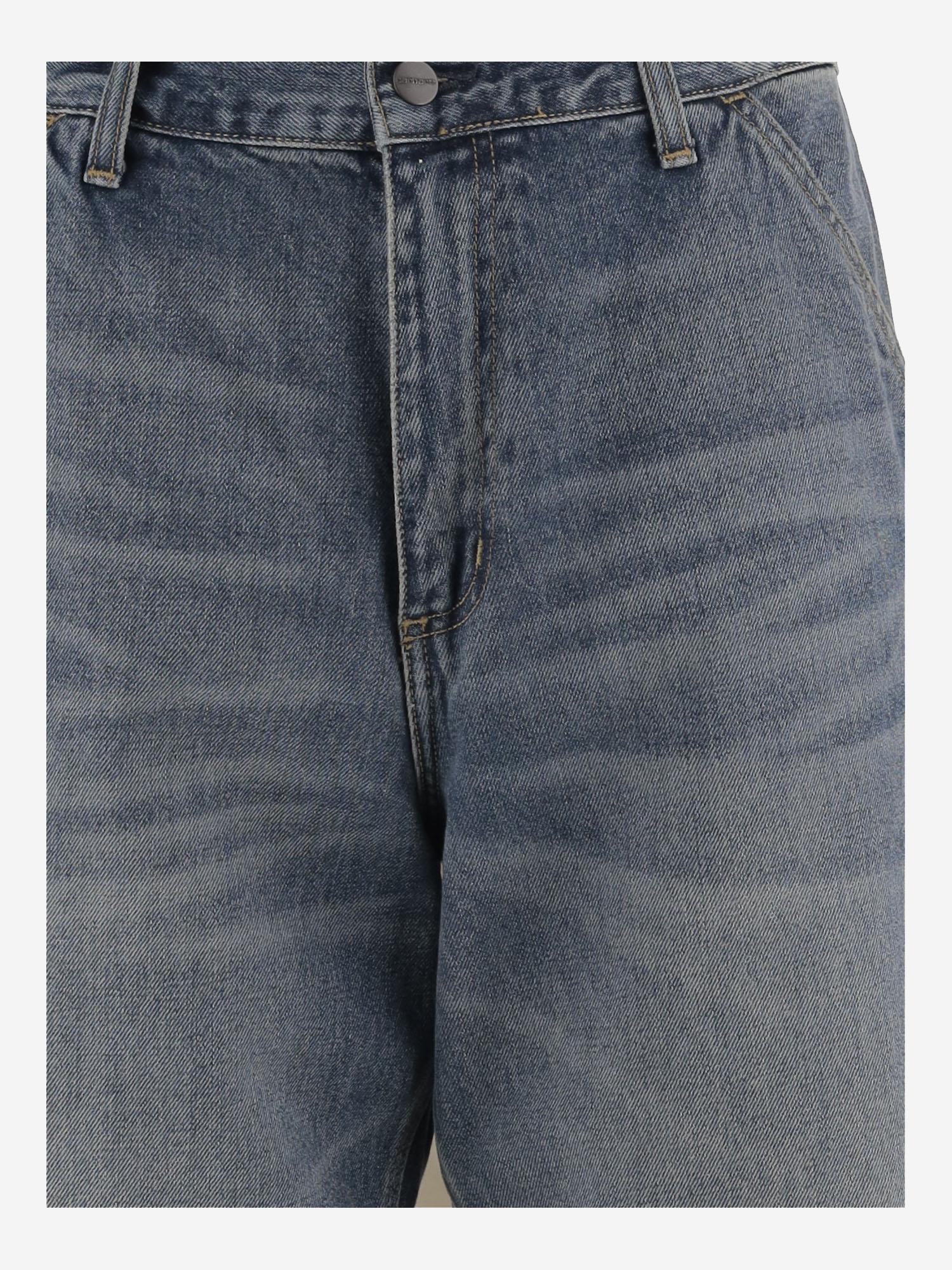 JEANS IN DENIM DI COTONE CON LOGO I032024 014Q CARHARTT WIP 