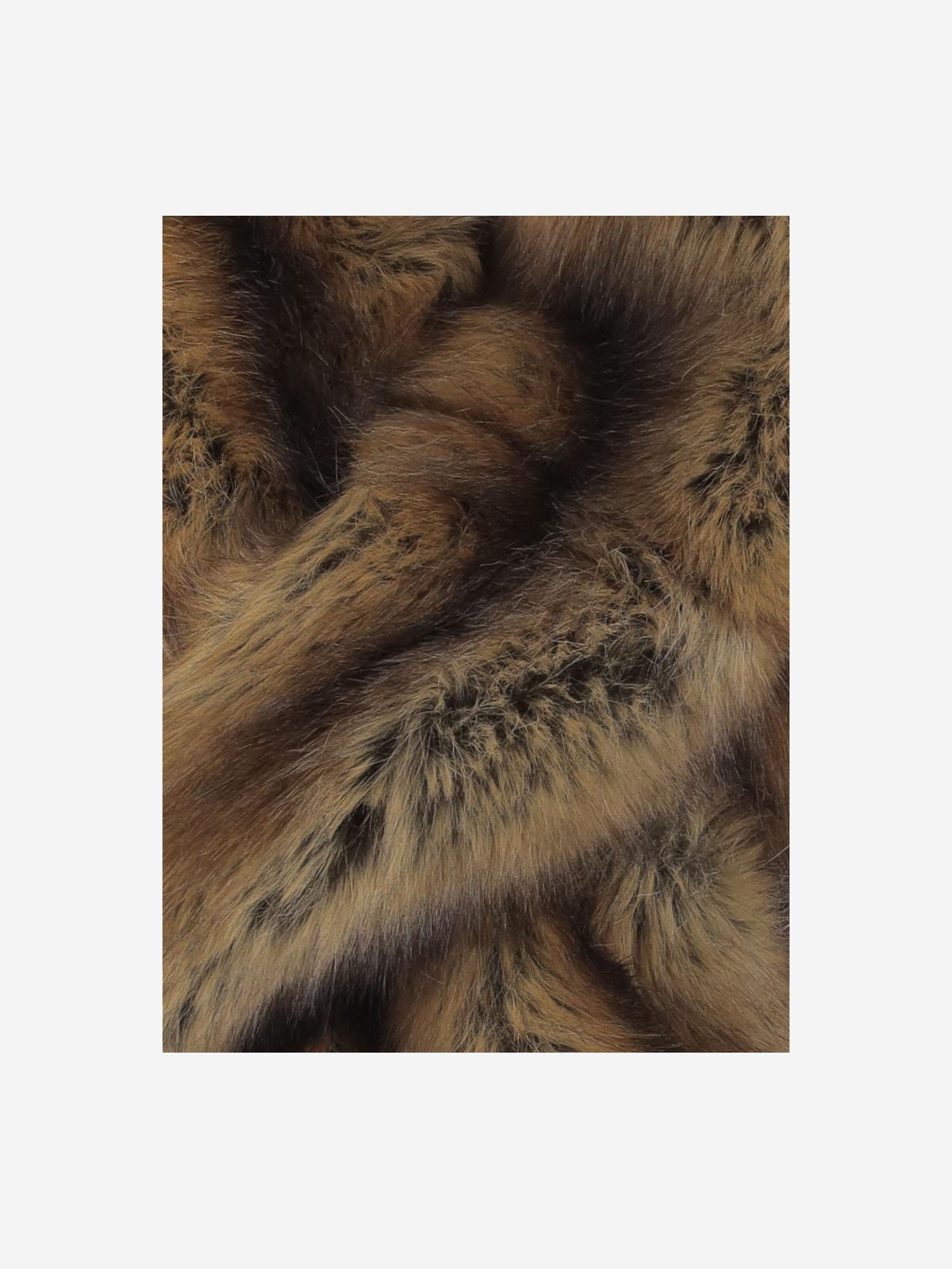 Foulard in pelliccia sintetica A006 FOXFNATURAL NICCOLO PASQUALETTI 