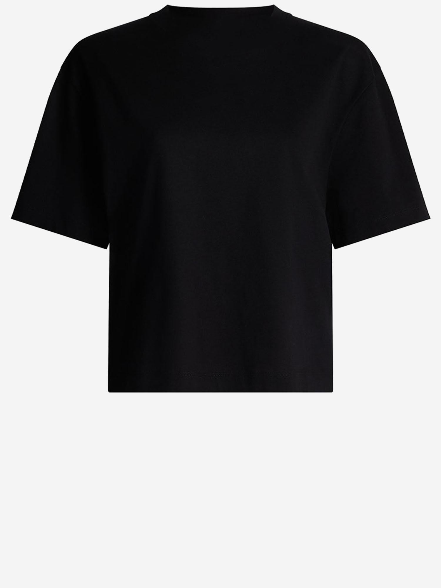 T-SHIRT IN COTONE BIOLOGICO CON LOGO JE2149999 999B PATOU 