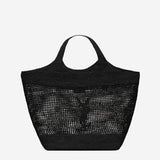 BORSA ICARE IN RAFIA 772191 GAAFM1000 SAINT LAURENT 