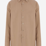 CAMICIA IN POPELINE CON LOGO IN RILIEVO 823830 Z7AMD2319 GUCCI 