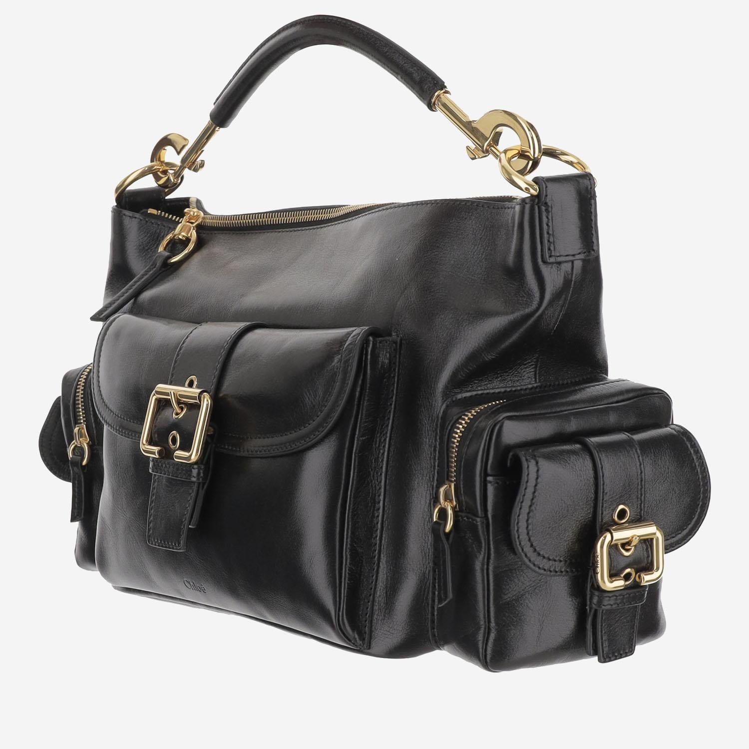BORSA CAMERA IN PELLE LUCIDA CHC24AS533N83 001 CHLOE 