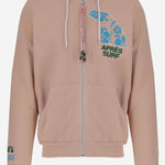 FELPA IN MISTO COTONE CON LOGO IAN PEACH APRES SURF 