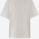 T-SHIRT IN COTONE CON LOGO J02GC0140 J20347102 JIL SANDER 