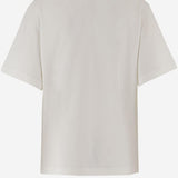 T-SHIRT IN COTONE CON LOGO J02GC0140 J20347102 JIL SANDER 