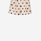 PANTALONI CORTI IN TAFFETÀ CON MOTIVO FALENA DOTS FR6690 AVJQF1UKB FENDI 