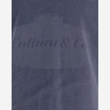 T-SHIRT IN COTONE CON LOGO B009  CULTURA 