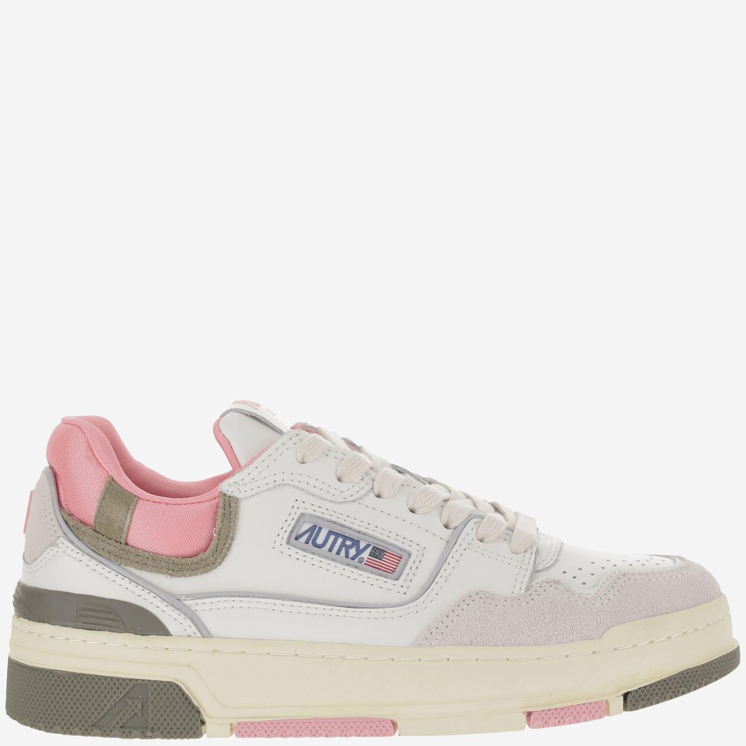 SNEAKERS CLC LOW IN SUEDE E MESH ROLWMC03 MULTISUECOLWHTGERANIUM AUTRY 