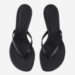 Sandali Juliette in pelle JULIETTETHONG 45BLACK AMINA MUADDI 