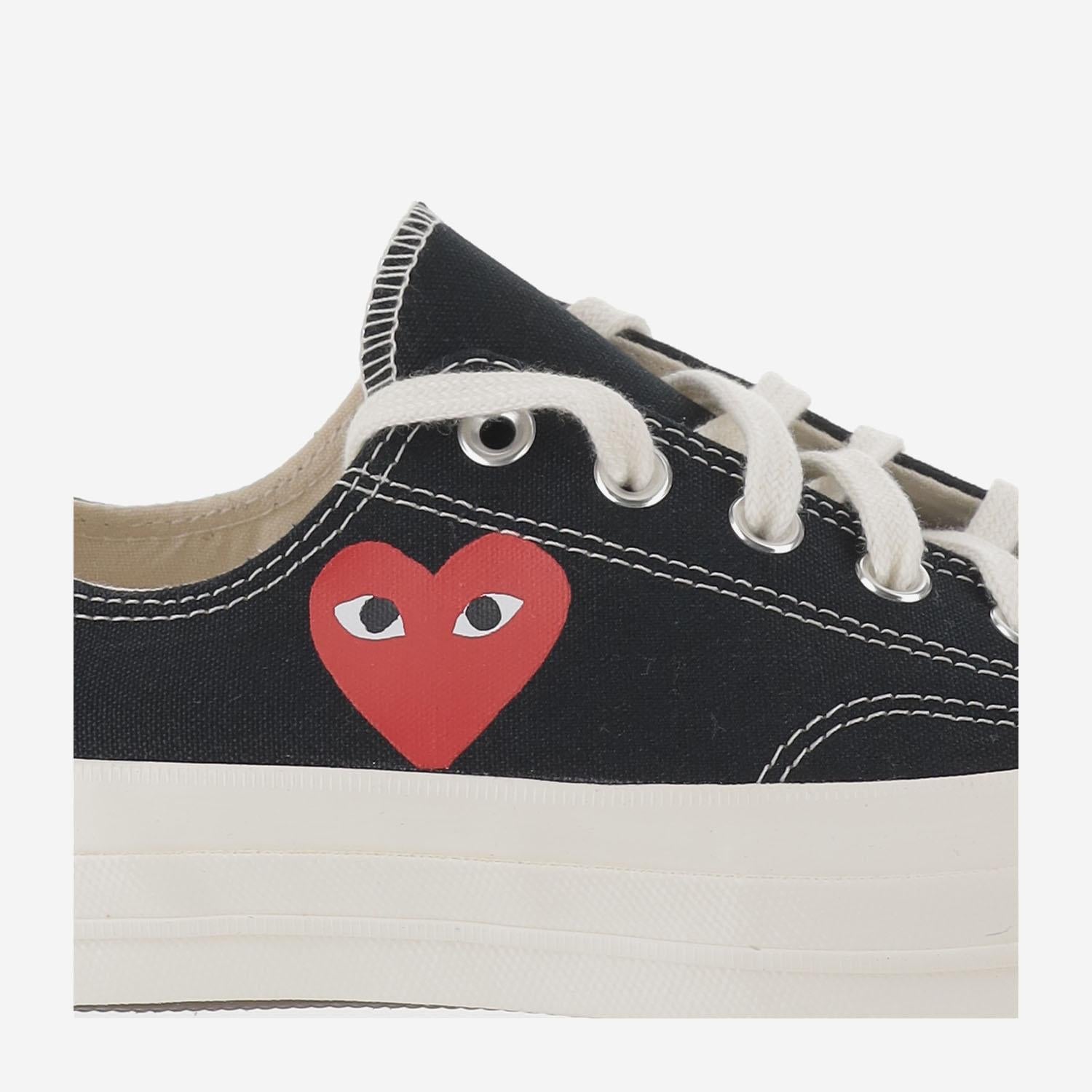 SNEAKERS COMME DES GARÇONS X CONVERSE IN TELA AZK128001 1 PLAY 