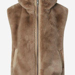 GILET DEYN IN NYLON 105107 A2WND01Q PINKO 