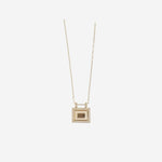 COLLANA IVORY LABRADORITE EL PASO CO333 ORO MYA BAY 