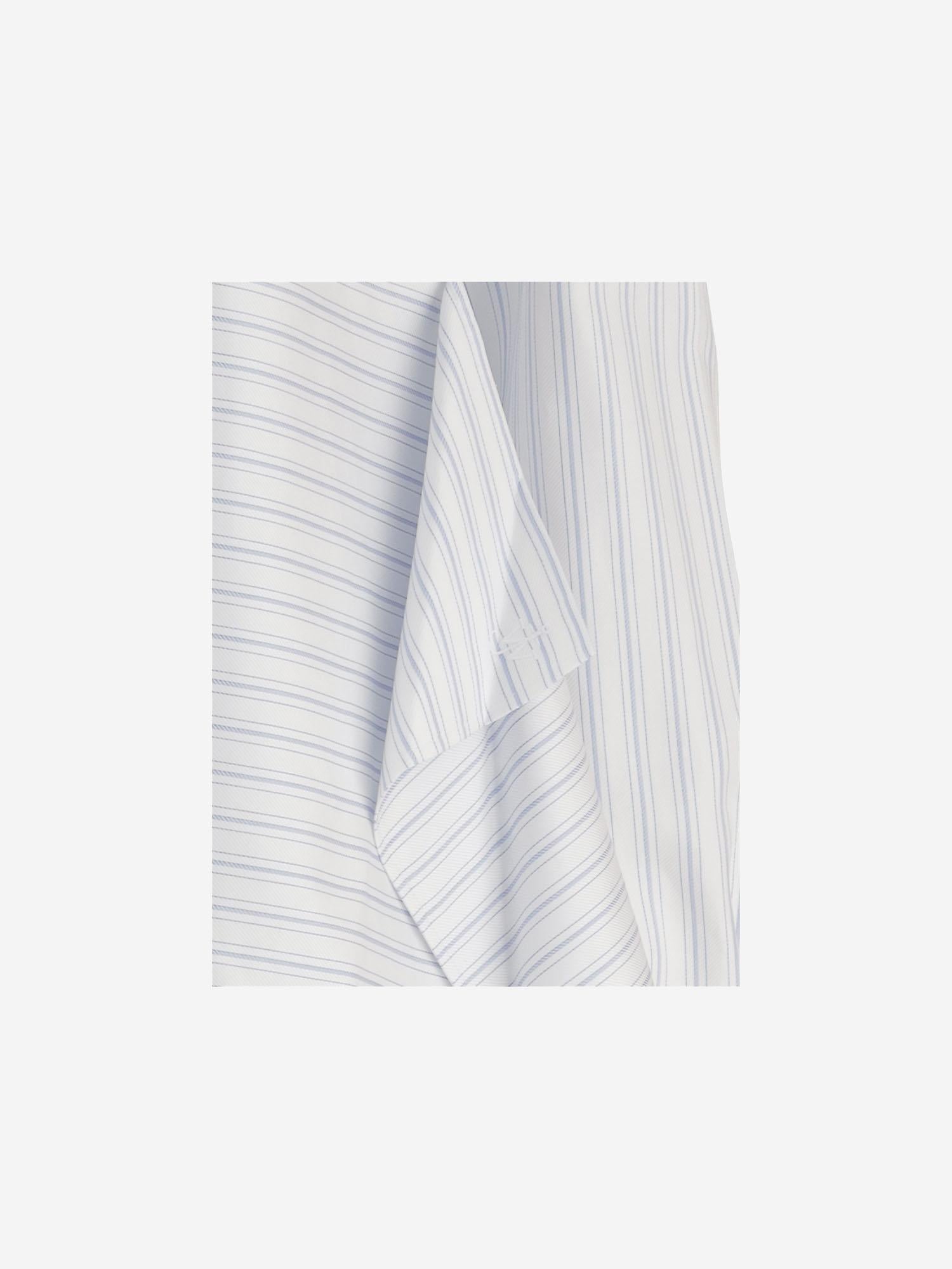 CAMICIA ASIMMETRICA DRAPPEGGIATA IN COTONE SH0386 PG1892023 JW ANDERSON 