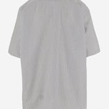 CAMICIA DOUGLAS IN COTONE CON MOTIVO A RIGHE SH02A COPOBLUESTRIPES NICCOLO PASQUALETTI 