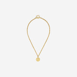 COLLANA IN OTTONE CON CHARM LOGO JW0971002 299G PATOU 